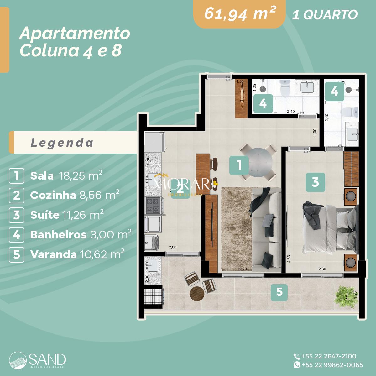 Apartamento à venda com 1 quarto, 65m² - Foto 43