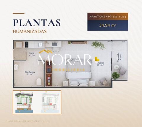 Apartamento à venda com 1 quarto, 26m² - Foto 15
