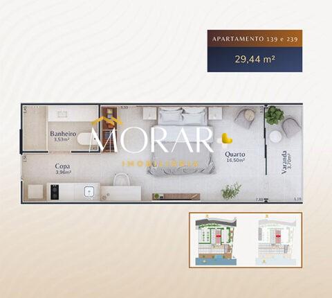 Apartamento à venda com 1 quarto, 26m² - Foto 16