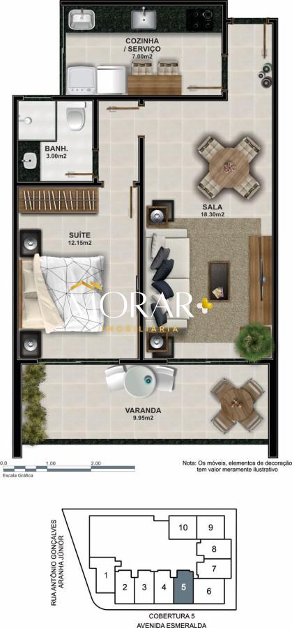 Apartamento à venda com 1 quarto, 53m² - Foto 31